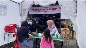 Menjaga Kesehatan, Menyemai Harapan Pasca Bencana Maninjau