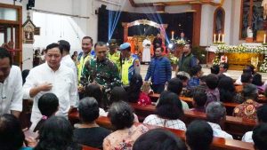 Forkopimda Boyolali, Patroli Malam Natal, Pastikan Ibadah Berlangsung Aman Dan Damai.