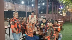 Siap Siaga, Ormas PP-PAC Teluk Naga Cenghar, Ciptakan Kondusifitas Nataru 2025/2026.