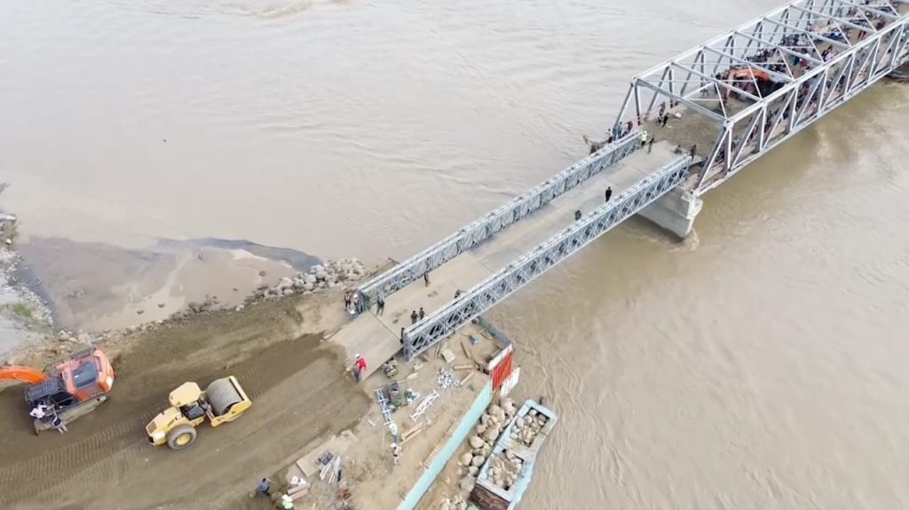 Pemerintah Sudah Rampungkan 10 Jembatan Bailey di Lokasi Bencana Sumatra, Ini Daftarnya.