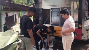 TNI Kerahkan Kendaraan Khusus, Air Bersih untuk Warga Palembayan Agam Makin Tercukupi.