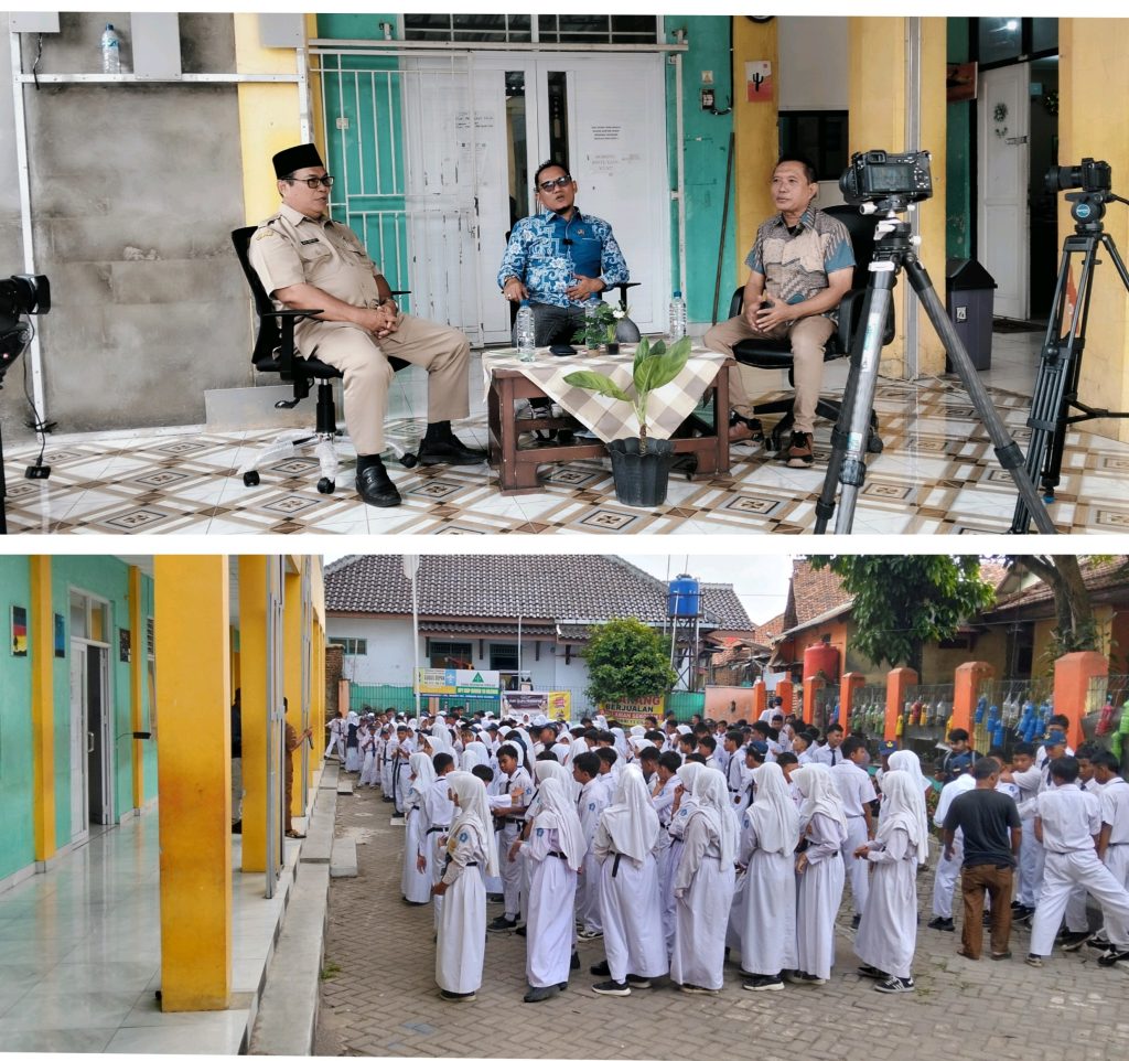 Kunjungannya Disambut Antusias, Wakil Ketua II DPRD Kota Cilegon Dengar Langsung Masalah Akses dan Fasilitas di SMPN 13 Cilegon.