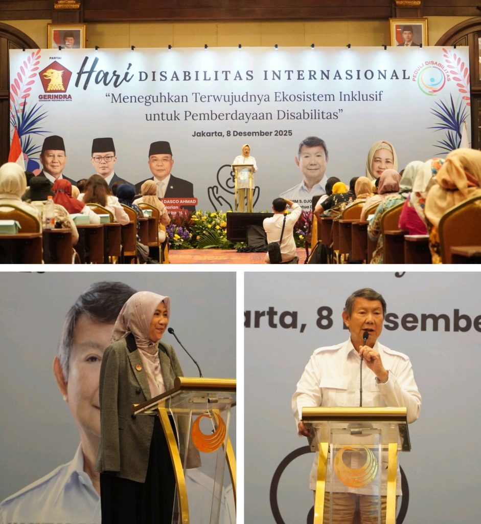 GERINDRA Rayakan Hari Disabilitas Internasional: Konsisten Bela Hak Disabilitas Sejak Lahirnya UU 2016.
