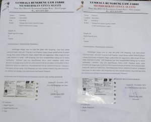 Aktivis LSM Bungoeng Lam Jaroe, Surati 3 Pejabat Polri Di Indonesia.