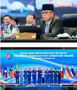 Menlu Sugiono: Kamboja-Thailand Akan Temukan Jalan Damai.