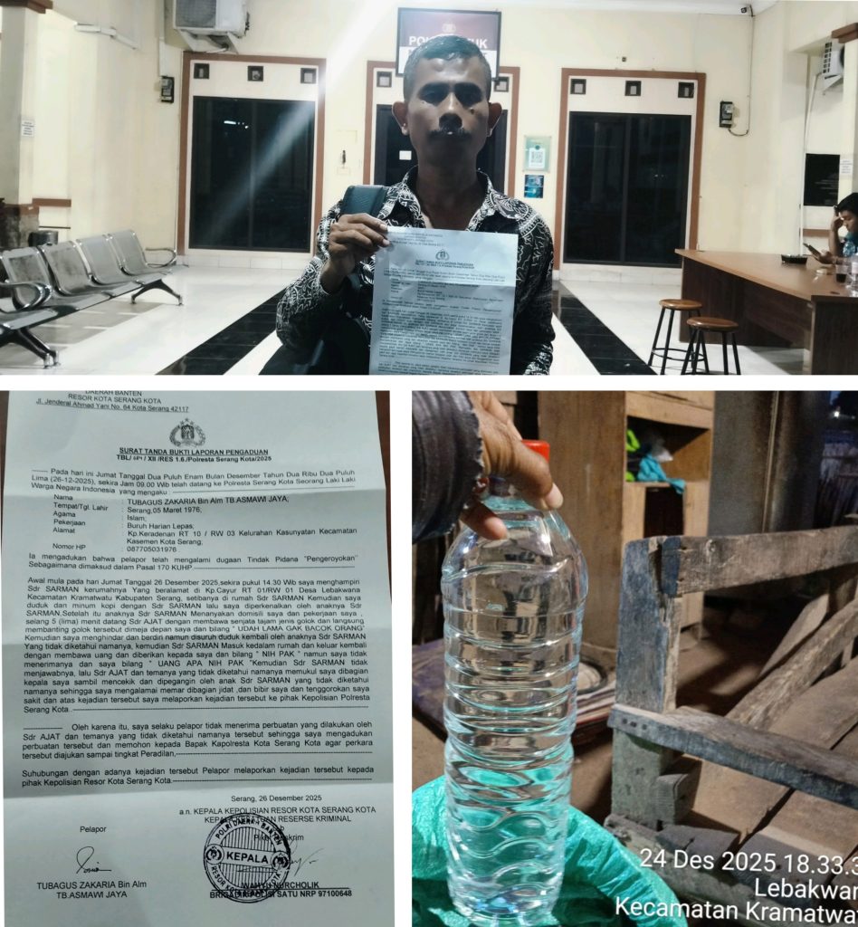 Hasil Penelusuran Miras Ilegal Wartawan Jadi Korban penganiayaan, Pengeroyokan Di Wilayah Kramatwatu Serang Banten.