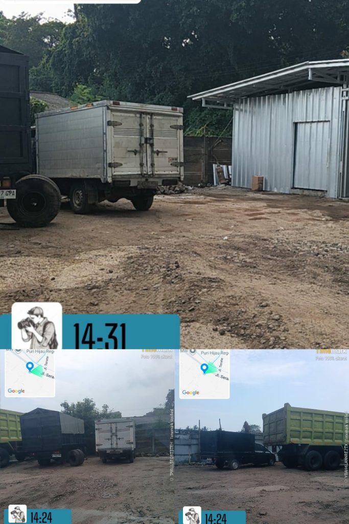 Lokasi Gudang Yang Diduga Tempat Penimbunan Solar Subsidi,Wartawan Dilarang Masuk