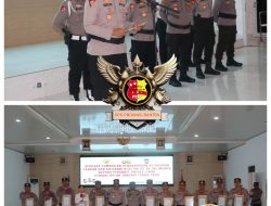 Apresiasi Kinerja Personel, Kapolres Lebak Berikan Penghargaan Ketahanan Pangan dan Best Police of The Month