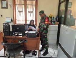 Perbaharui Data Wilayah, Babinsa Jayengan, Puldata Teritorial.