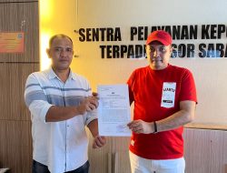 Kaperwil Mitrapol Aceh, Laporkan Dua Pejabat Dan Seorang Kontraktor, Terkait Dugaan Pemalsuan Dokumen Negara, Ke Polres Sabang.