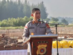 Kapolda Aceh, Sebut Pembangunan Meutuah Residen Sejalan, Dengan Prinsip Maqashid Syariah.