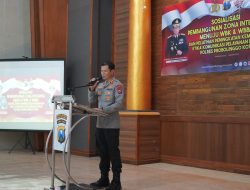 Polres Probolinggo Kota Sosialisasikan Zona Integritas Menuju WBBM