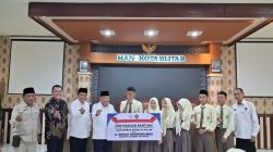 Legislator Gerindra Salurkan PIP di Blitar, Perkuat Akses Pendidikan Siswa Madrasah.