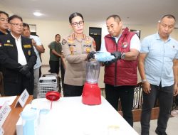Polda Kepri, Musnahkan Barang-Bukti Narkotika, Hasil Ungkap Kasus Periode : November–Desember 2025 Lalu.