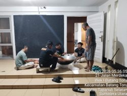 Polda Sumut, Gerak Cepat Pulihkan Batang Toru Pasca Banjir Dan Longsor, 61 Tenda Huntara Kini Teraliri Listrik.