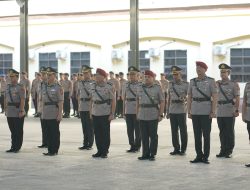 Kapolda Aceh, Pimpin Sertijab 4 PJU Dan 3 Kapolres jajaran.