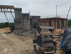 Diduga Status Tanggal Limit Kontrak, Proyek Pembangunan Kampung Nelayan Merah Putih, Di Pertanyakan.