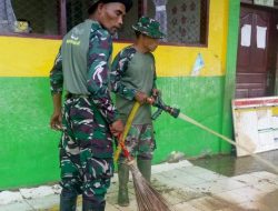 Jelang Semester Baru, Pembersihan Sekolah di Pidie Jaya hingga Aceh Tamiang Dikebut.