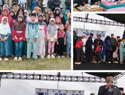 Gebyar Milad Ke-7 BPPKB PAC Mancak, Santuni Anak Yatim Dan Dhuafa Sebanyak 500 Orang.