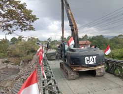 Sejumlah Jembatan 100% Rampung, Akses Warga Terdampak Bencana di Aceh Kembali Terhubung.