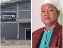 JDEYO Bilyard & cafe Ini Kata Kh Juhri Ketua MUI Cisoka : Bila Belum Berizin Pemda Harus Tegas Dan Wajib Hentikan