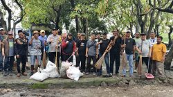 Sambut HPSN, BPPKB Banten DPRT Poris Plawad Turun Langsung Gotong Royong Bersihkan Lingkungan