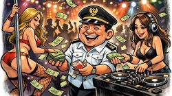 Jejak Malam Diduga Oknum Kades TS di Klub Hiburan: Bagi-bagi Uang, Etika Publik Dipertanyakan