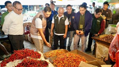 Pasokan dan Distribusi Diperkuat, Harga Cabai di Pasar Induk Kramat Jati Mulai Turun.