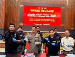 Satresmob Bareskrim Polri Ringkus Komplotan Curas Bersenpi Rp800 Juta di Tulang Bawang Barat