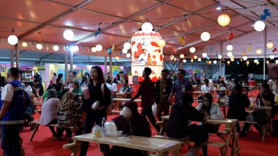 Gemerlap Lampion Terangi Lapangan Banteng, Imlek Festival 2577 Jadi Ruang Pertemuan Budaya.
