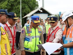 Tinjau Simpul Penyeberangan, Kakorlantas Polri Pastikan Pengamanan Mudik di Ciwandan.