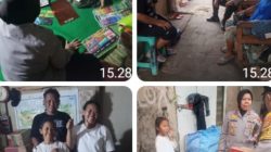 Terharu Kisah Agista, Kapolres Tangerang Kota Beri Tali Asih dan Alat Lukis untuk Anak Pemulung