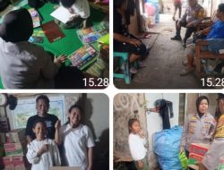 Terharu Kisah Agista, Kapolres Tangerang Kota Beri Tali Asih dan Alat Lukis untuk Anak Pemulung