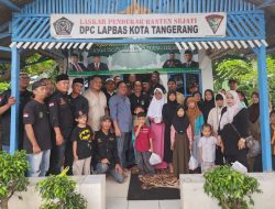 DPC Laskar Pendekar Banten Sejati (LAPBAS) Indonesia Kota Tangerang Berbagi Santunan, Hidupkan Semangat Ramadan