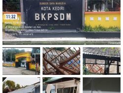 “Atap BKPSDM Kediri Rubuh Usia Lima Tahun – Dugaan Mar-Up dan Spesifikasi Tidak Sesuai Berpotensi Pelanggaran Hukum Pengelolaan APBD”