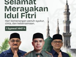 Persaudaraan Mimikri dan Puspom TNI Sampaikan Ucapan Selamat Hari Raya Idul Fitri 1447 H