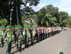 Pastikan Aman, Polres Lebak Bersama Instansi Terkait Laksanakan Pengamanan Malam Takbir