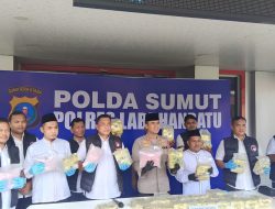 Polres Labuhanbatu Ringkus Jaringan Provinsi, 31.5 Kg Sabu dan 30.000 Ribu Butir Ekstasi Diamankan