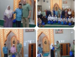 Otong Kosasih Bersama PT. JWM Memberikan Santunan